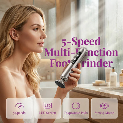 🔥Limited Time 50% Off⏰Multi-Function Electric Foot Grinder with 5 Speeds