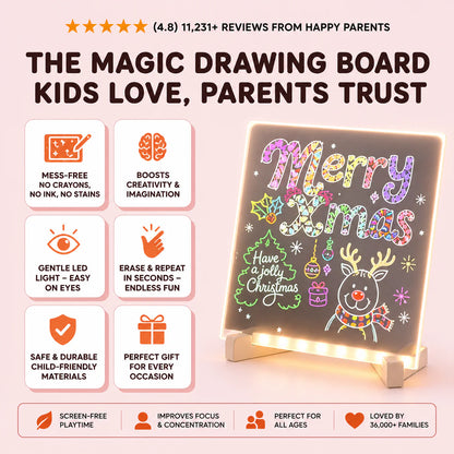 Magic Writing Board with Pen & Light