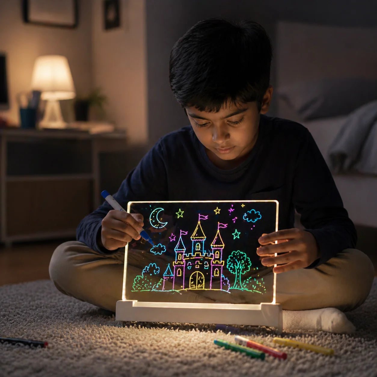Magic Writing Board with Pen & Light