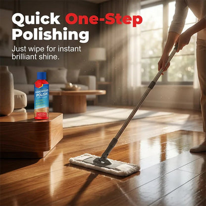 ✨ Restore & Protect Your Wood Floors – Instant High-Gloss Shine for Home Surfaces! ✨
